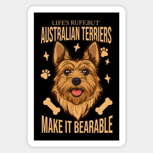 Australian Terrier Dog Lover Magnet